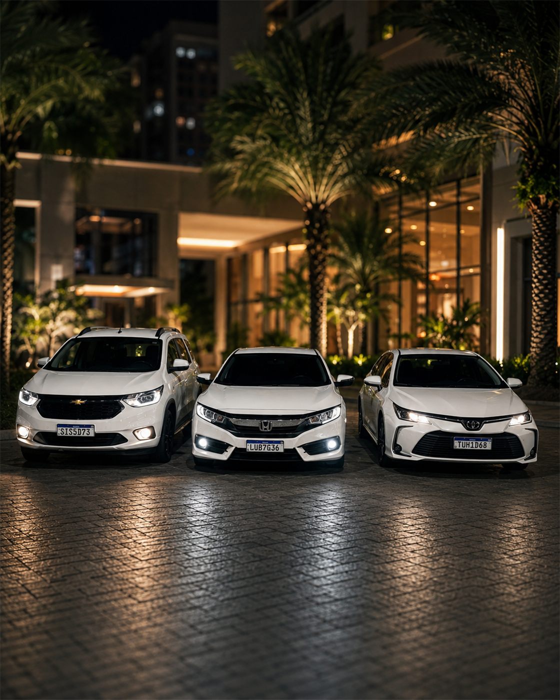 Carros executivos da Impacto